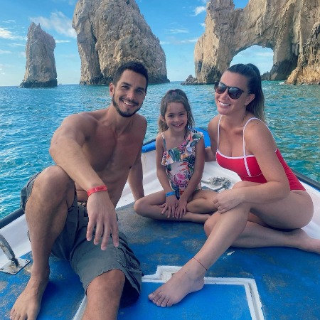 Mariazel Olle Casals on a vacation with her family.